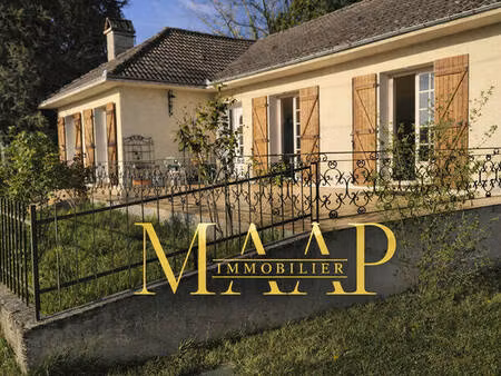 cajarc – maison plain-pied 3 chambres + garage sur 2142 m² de terrain