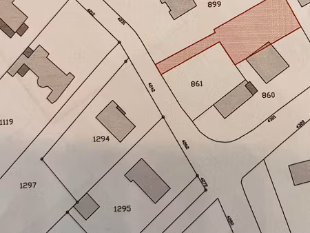 terrain à bâtir 713 m2 grosbreuil