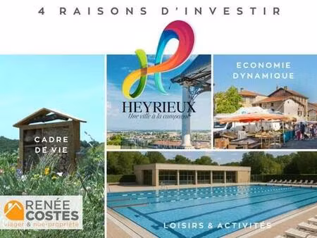 vente en nue propriété - h87 ans - heyrieux (38540)