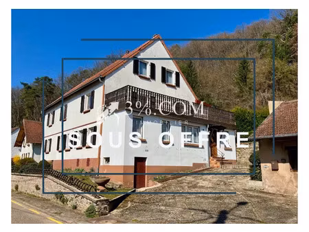vente maison 8 pièces 140 m² à roppeviller (57230)  99 000 €