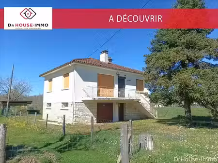 vente maison 5 pièces 100 m² à prudhomat (46130)  133 450 €