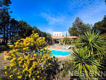 maison 150 m² terrain 2800 m² aragon vue dégagée piscine rénovée 2024 3 chambres environne