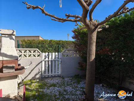 pavillon t2 avec véranda  jardin et balcon