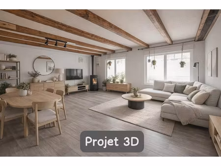 vente maison 6 pièces 130 m² à audruicq (62370)  186 000 €