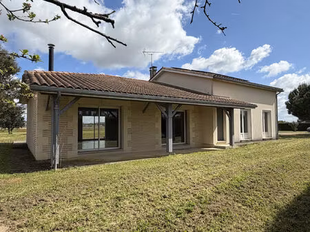 vente maison 4 pièces 126 m² gontaud-de-nogaret (47400)