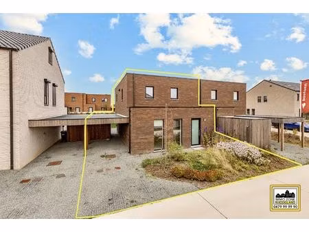 moderne en energiezuinige woning met 3 slpks en tuin