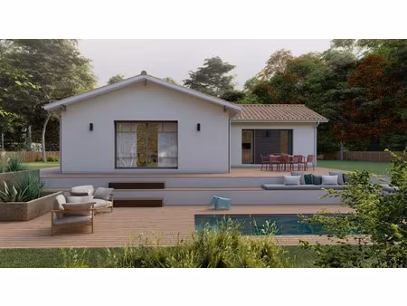 vente maison 4 pièces 90 m² à saint paul (33390)  225 000 €