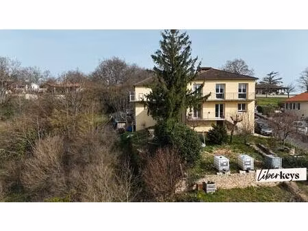 maison non mitoyenne et appartement - vue - garages - 5 chambres - 2000 m²