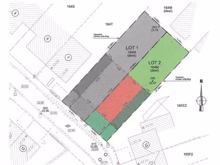 ruime bouwgrond van 357 m² voor hob in centrum kontich