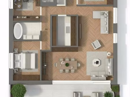 exclusieve penthouse met terras van 37m² - 6% btw mogl