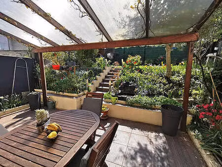 appartement 3 chambres meublé avec garage  terrasse et jardin