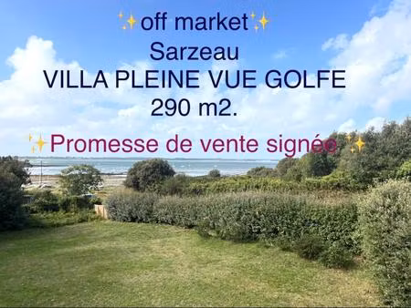 propriété familiale pleine vue golfe