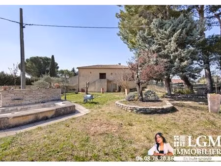 mas provençal 4 pièces + studio + hangar et terrain 3000 m² – les granettes...