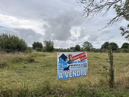 achat terrain 2 335m² st quentin en tourmont 80120