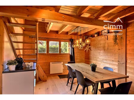 a vendre verchaix (74440) chalet 4 pieces avec 2 chambres
