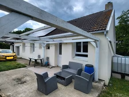 maison de plain-pied 5 pièces (110 m²)  27320 nonancourt 3 chambres  garage  abris en bois
