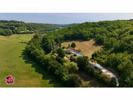 complex immobilier  comprenant des gîtes  une piscine et des dépendances