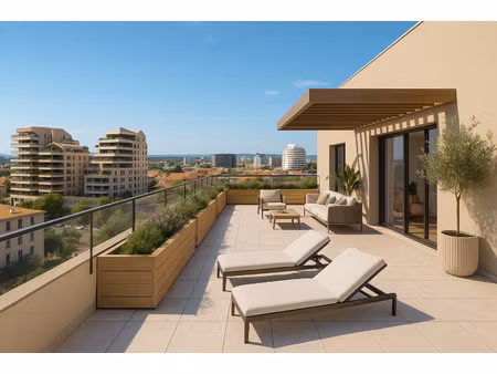 vente appartement 3 pièces 88 m² montpellier (34000)