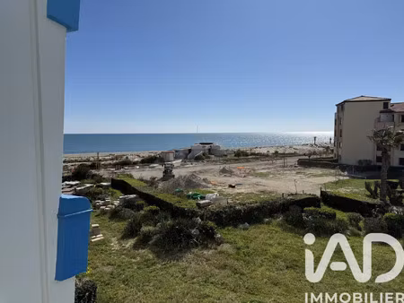 vente appartement t1 bord de mer au barcarès (66420) : à vendre t1 bord de mer / 27m² le b