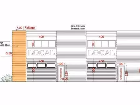 location entrepôt 115 m² à 385 m²