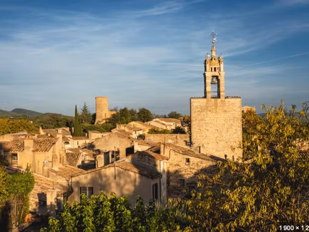 cucuron – terrain 430 m² + maison 90 m²