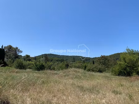 magnifique terrain de 5870 m² hors lotissement avec permis de construire obtenu pour une v