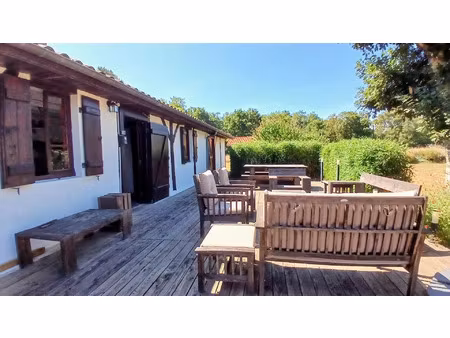 vente maison 6 pièces 150 m² sabres (40630)