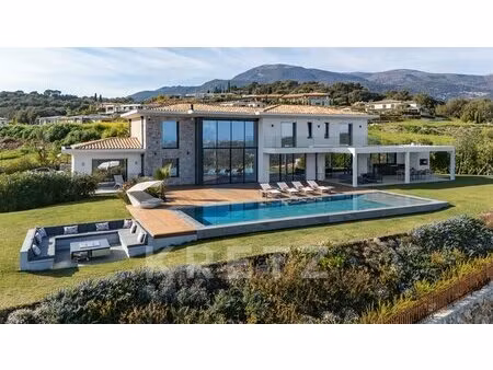 villa contemporaine vue mer roquefort-les-pins