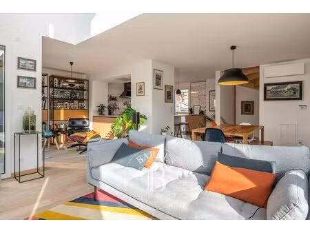 lyon 8ème - appartement de 116 58 m² - 3 chambres - 2 terrasses - garage