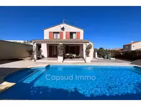 vente maison 4 pièces 97 m² à serignan (34410)  445 000 €