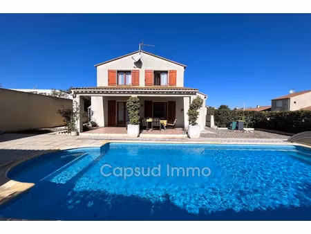 vente maison 4 pièces 97 m² à serignan (34410)  445 000 €