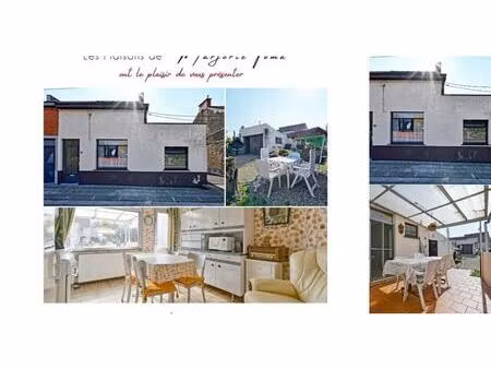 maison à vendre à rue de l'abbaye 73 châtelineau (vbe02886)