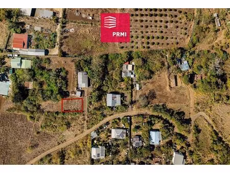 terrain constructible à vendre