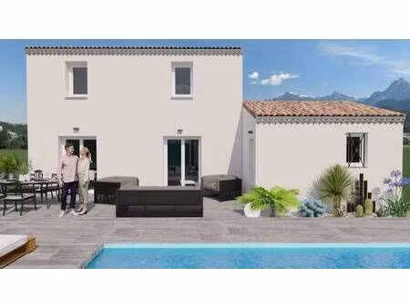 terrain avec maison neuve à vendre