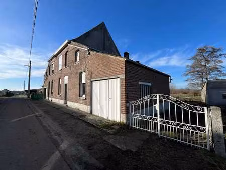 maison 3 façades à rénover à lessines