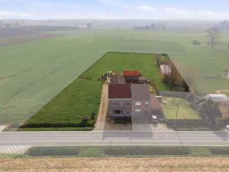 maison semi-ouverte avec prairie à alveringem