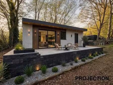 terrain de 7815m2 avec remise  en pleine nature!