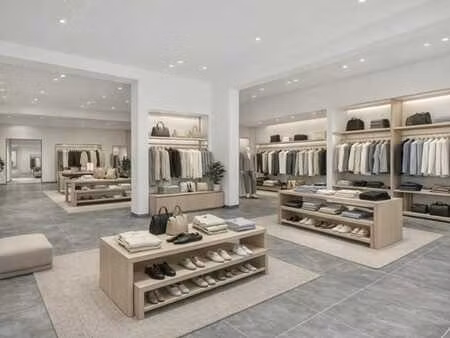 commerce sur la place de chièvres - 90m2