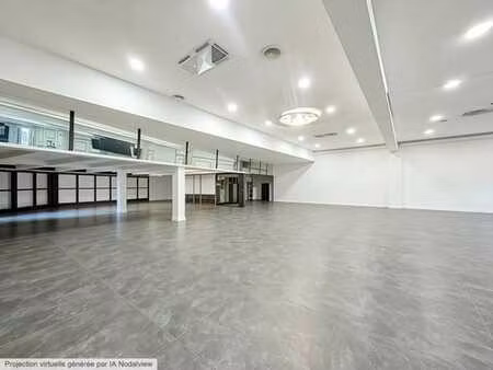 magnifique rez- commercial a louer sur anderlecht