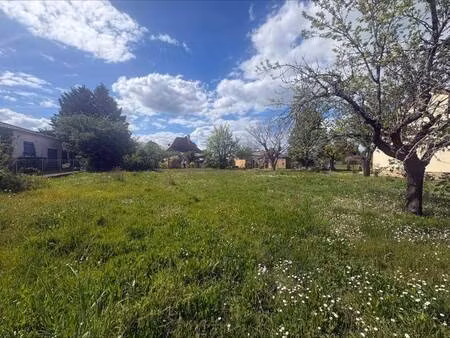 terrain constructible à vendre
