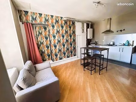 bel t1 meublé 31m² - 2ème étage - copropriété calme - sarcelles (95200)