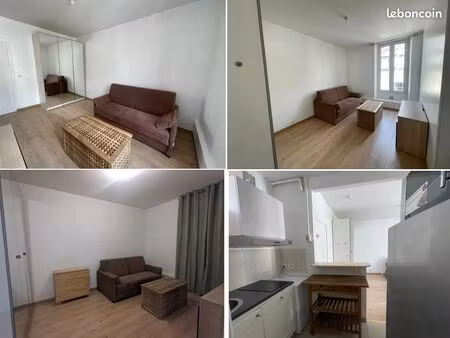 location studio meublé