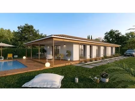 terrain avec maison neuve à vendre