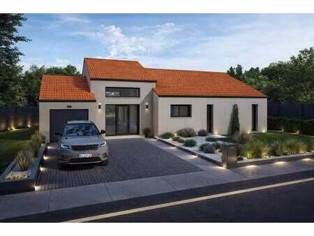 terrain avec maison neuve à vendre