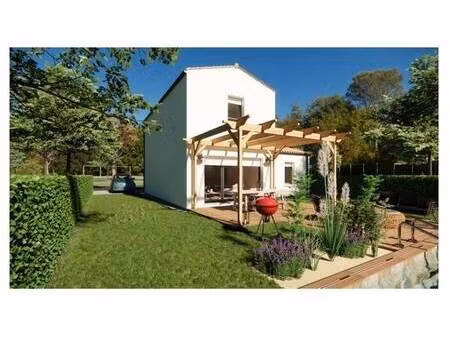 terrain avec maison neuve à vendre