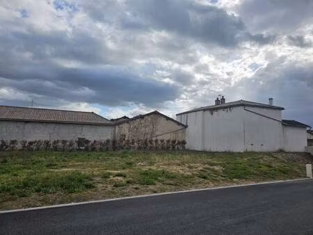 terrain constructible viabilisé à vendre