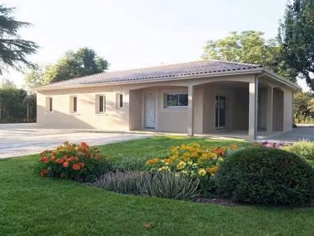 terrain avec maison neuve à vendre