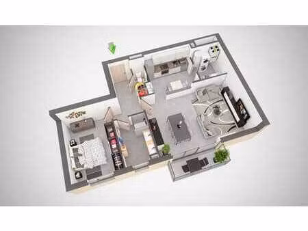 appartements 1 ch à remouchamps. dispo en août