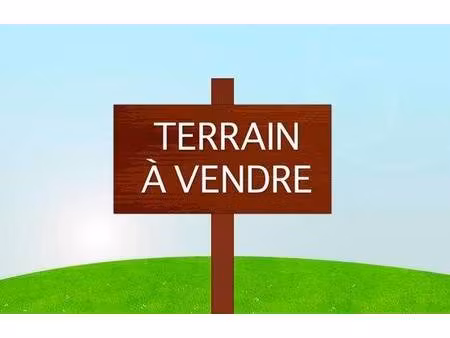 terrain constructible à vendre