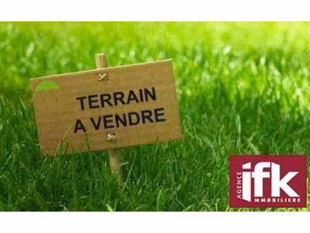 terrain constructible à vendre